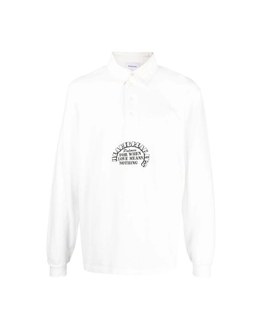 Palmes Tops ,Wit ,Katoen Polo Shirts in het White voor heren