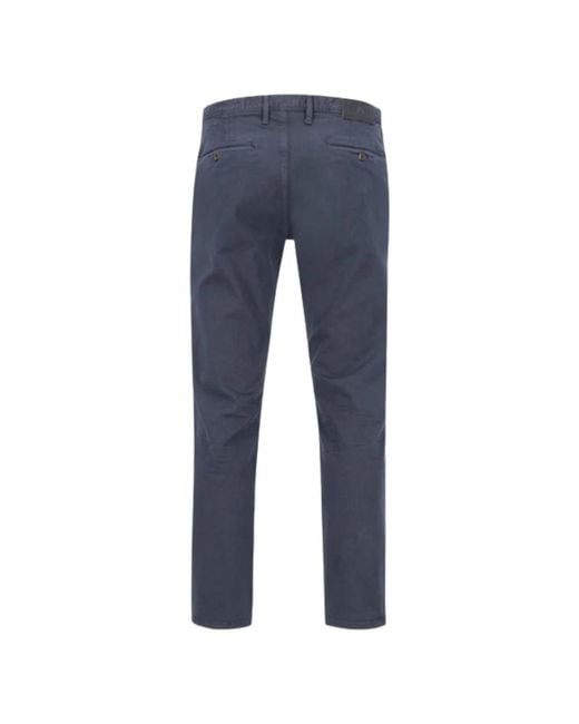 ALBERTO Blue Chinos for men