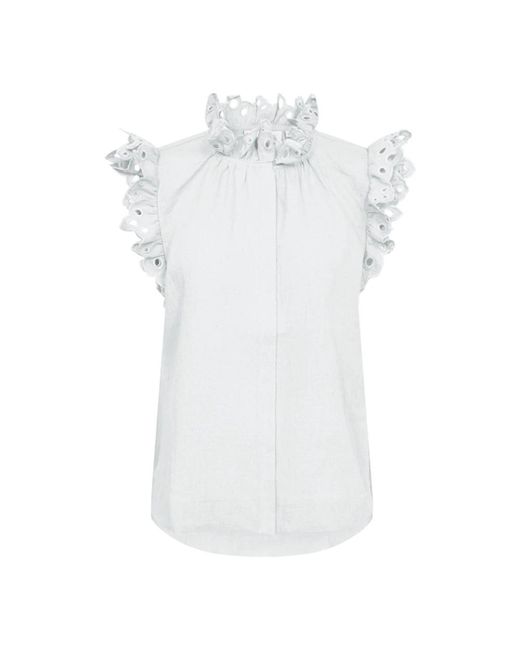 Copenhagen Muse White Blouses