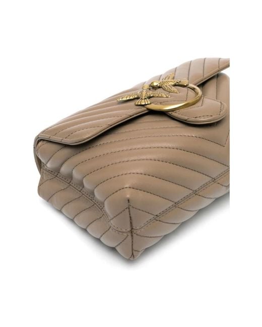 Pinko Brown Cross Body Bags