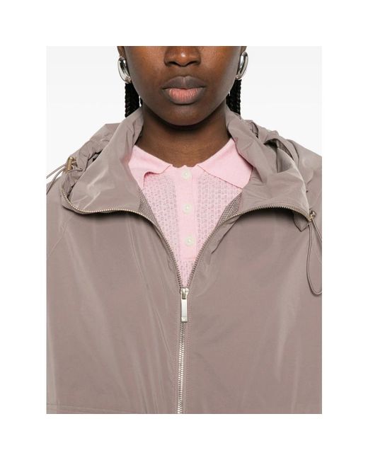 Emporio Armani Brown Bomber Jackets