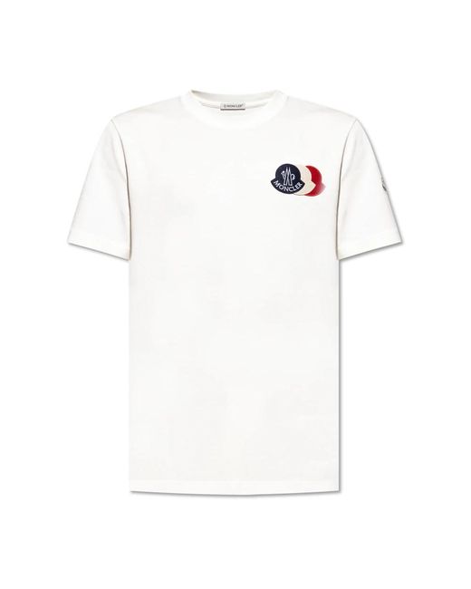 T-Shirts Moncler de hombre de color White