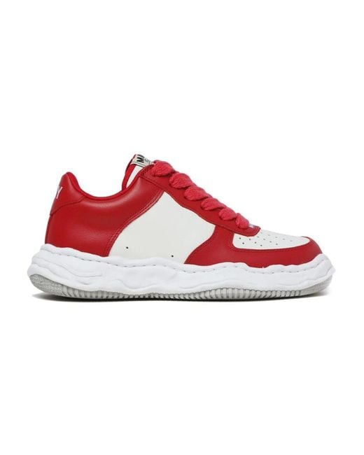 Maison Mihara Yasuhiro Red Sneakers for men