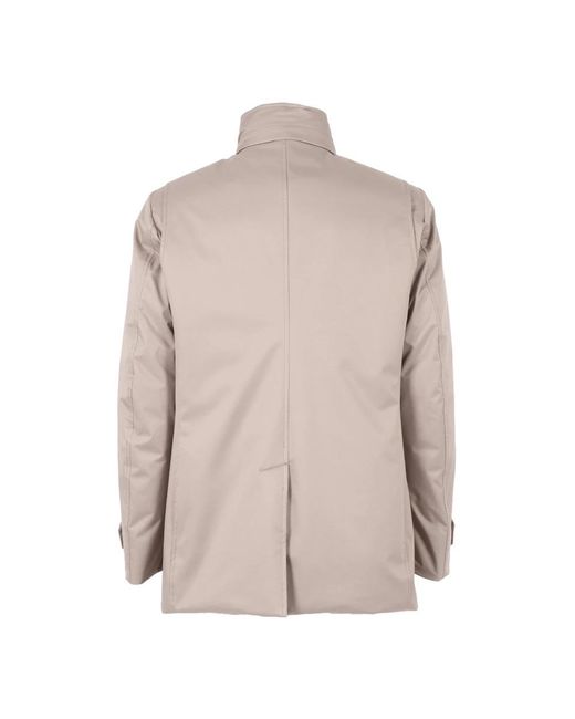 Moorer Brown Light Jackets for men