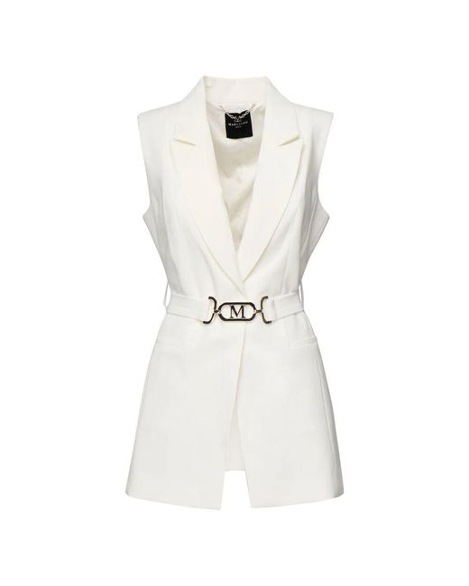 Guess White Vests