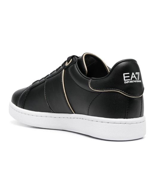 EA7 Black Sneakers
