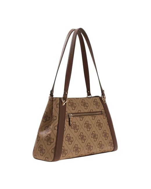 Guess Brown Shoulder Bags
