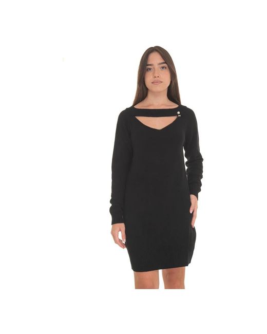 Liu Jo Black Knitted Dresses