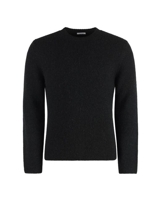 Malo Round-Neck Knitwear in het Black voor heren