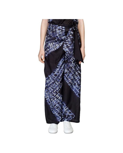 P.A.R.O.S.H. Wide Trousers in het Blue