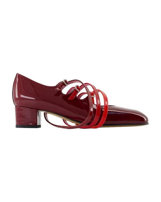 Pumps di CAREL PARIS in Red