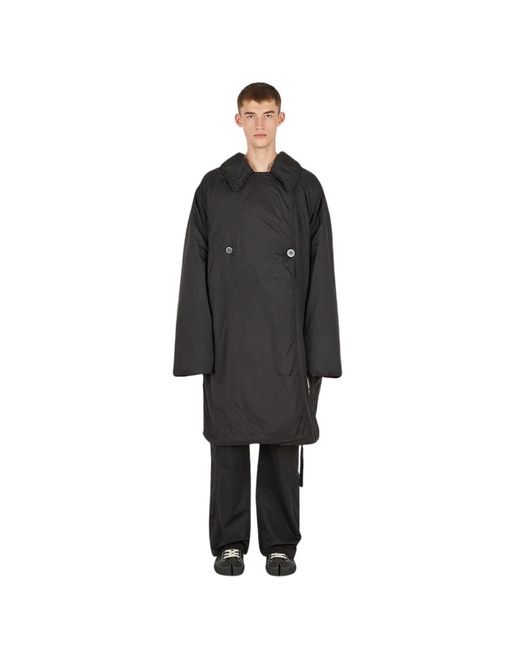 Coats > double-breasted coats Rick Owens pour homme en coloris Black