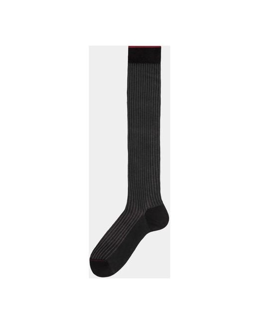 Socks Gallo pour homme en coloris Black