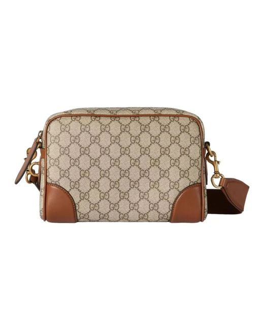 Gucci Brown Cross Body Bags