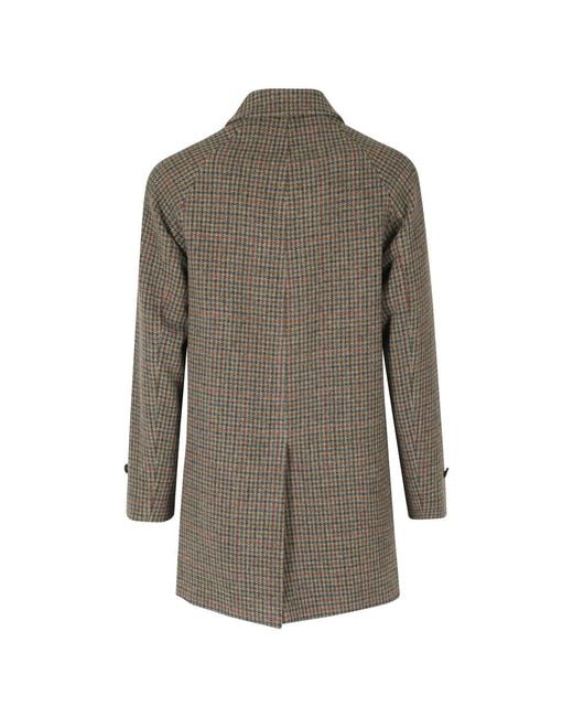 BRERAS Milano Brown Single-Breasted Coats for men