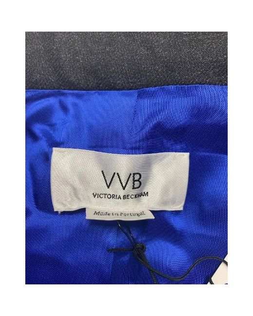 Victoria Beckham Blue Wolle outerwear