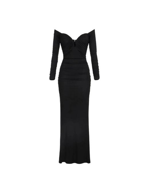 Elisabetta Franchi Black Gowns