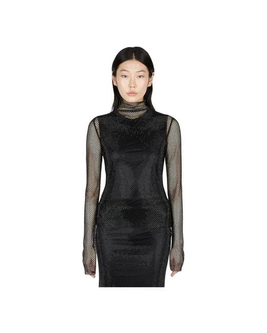 Sportmax Black Long Sleeve T-Shirts
