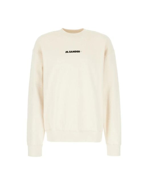 Jil Sander White Sweatshirts for men