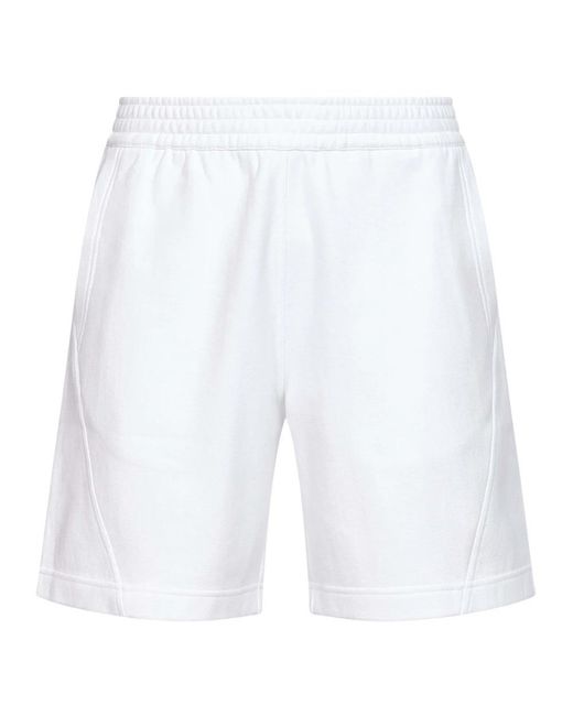 Givenchy Korte Broeken ,Wit ,Katoen Couture Seam Bermuda Shorts in het White voor heren