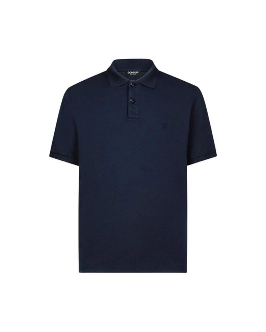 Dondup Tops ,Blauw ,Katoen Regular Polo in het Blue voor heren