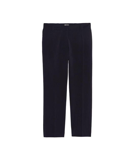 Cropped Trousers Ines De La Fressange Paris de color Blue