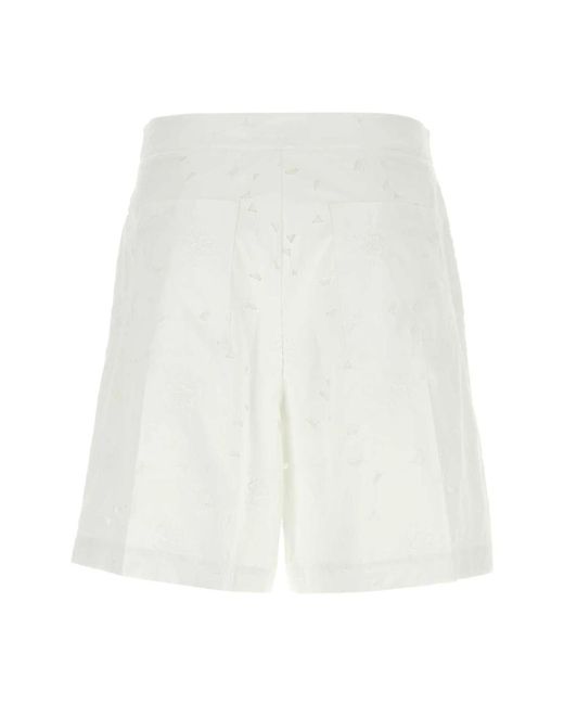 Valentino Garavani White Casual Shorts for men