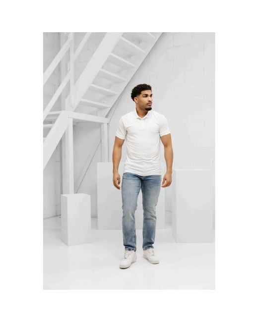 Emporio Armani Blue Polo Shirts for men