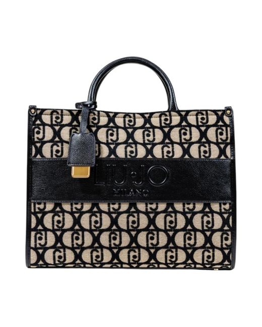 Liu Jo Black Elegante Tote Tasche Für Frauen