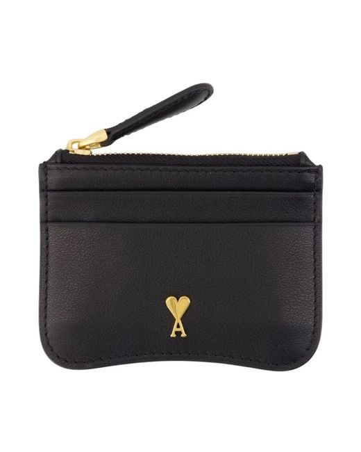 AMI Black Wallets & Cardholders