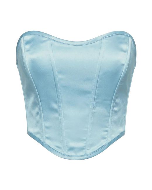 Imperial Blue Sleeveless Tops