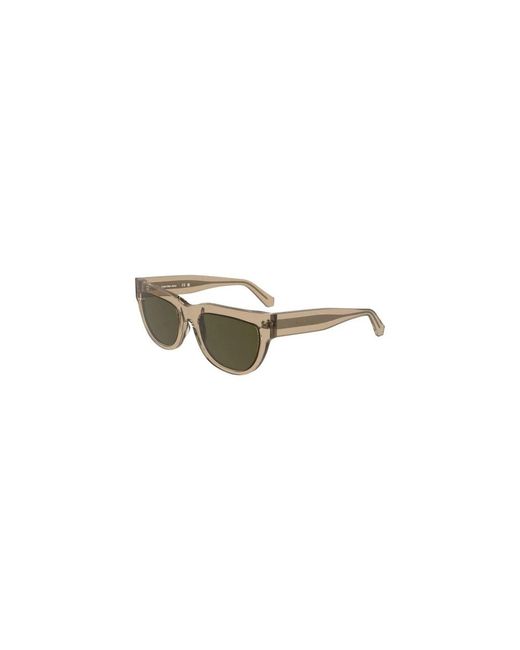 Calvin Klein Metallic Sunglasses