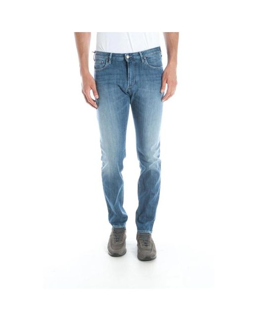 Armani Jeans Blue Slim Fit Jeans for men