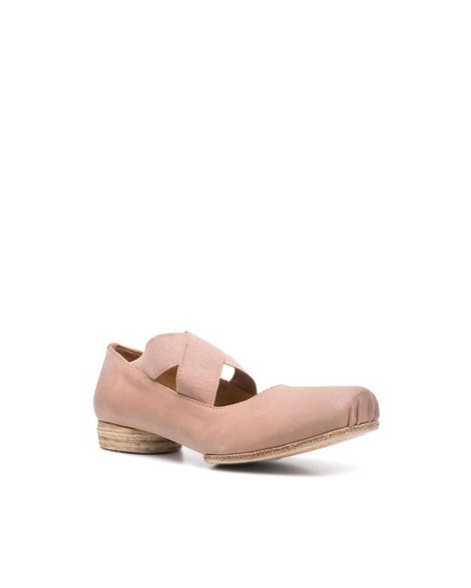 Uma Wang Pink Ballerina Shoes