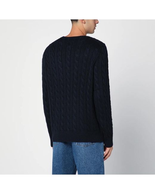 Polo Ralph Lauren Black Round-Neck Knitwear for men