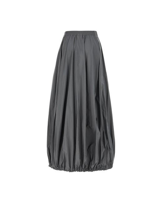 Balenciaga Gray Maxi Skirts
