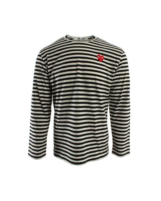 Comme des Garçons Black Long Sleeve Tops for men