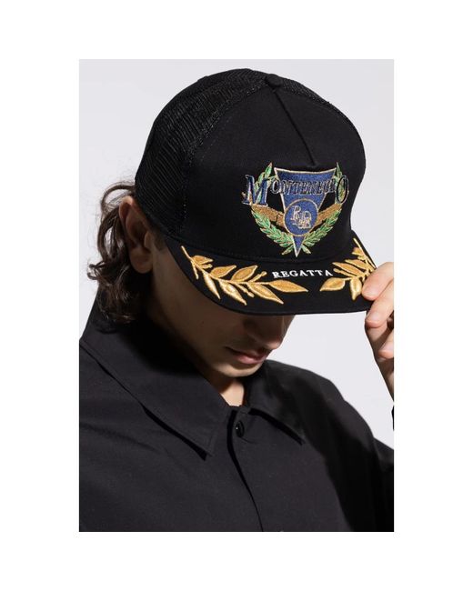 Caps Rhude pour homme en coloris Black