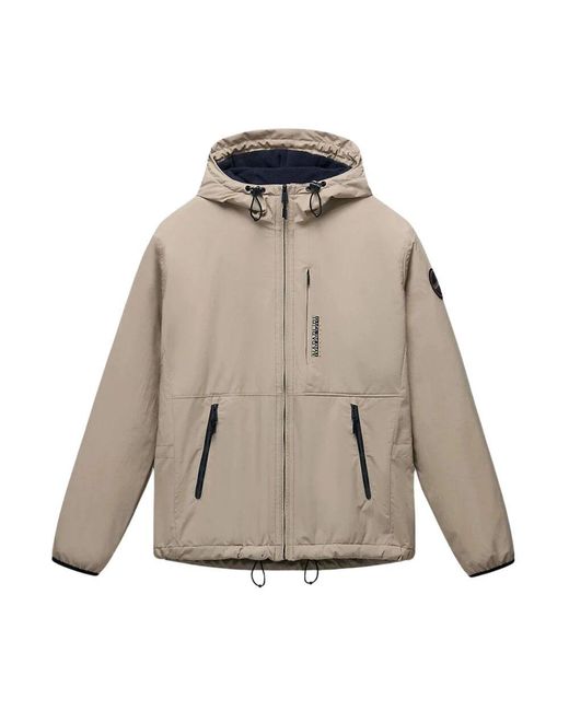 Napapijri Winterjacke Tundra Winddicht Schneeresistent in Gray für Herren
