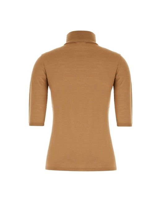 Turtlenecks Max Mara de color Brown
