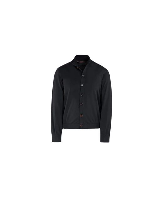 Moorer Black Cardigans for men