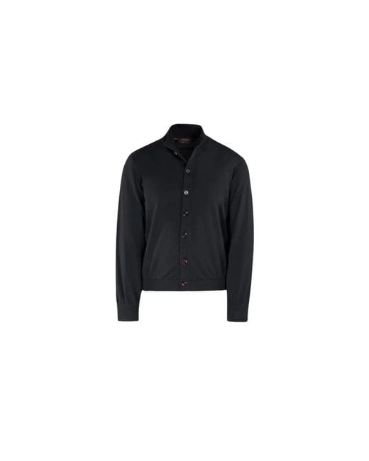 Moorer Black Cardigans for men