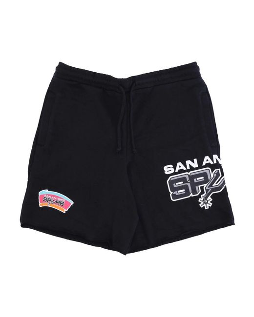 Casual Shorts Mitchell & Ness pour homme en coloris Black