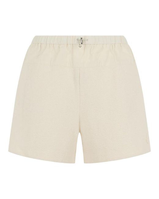 Moncler Natural Short Shorts