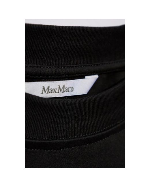 Max Mara Black Giotto baumwolltop