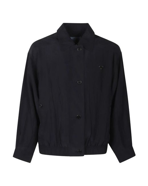 Prada Blue Light Jackets