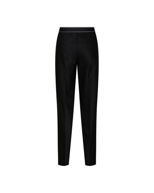 Casablanca Black Straight Trousers