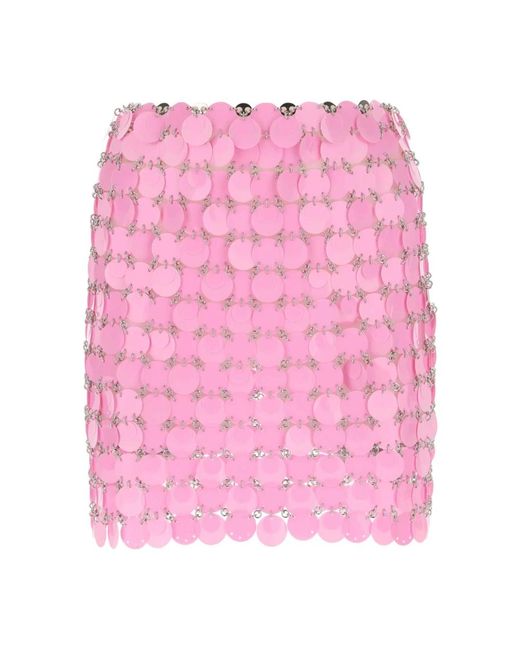 Rabanne Pink Short Skirts
