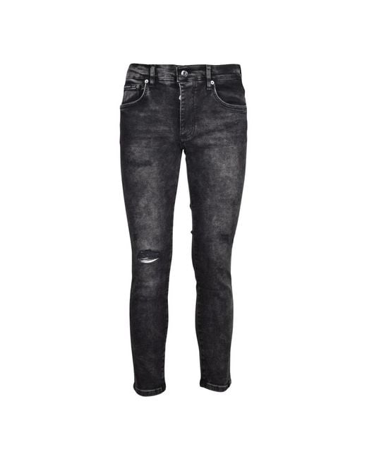 Dolce & Gabbana Gray Slim Fit Jeans for men