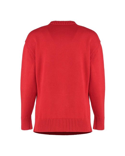 Prada Red Strickware